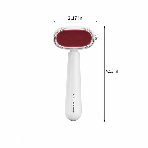 Dual‑Sided Foot Callus Remover, Stainless Steel Blade Foot Scraper 🦶