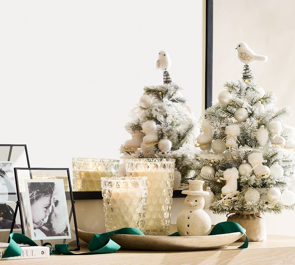 🎅Limited Edition, Only 100 Sets Left!Christmas Bestsellers ⛄-Handmade Terracotta Snowman Figurines (Free Shipping!)