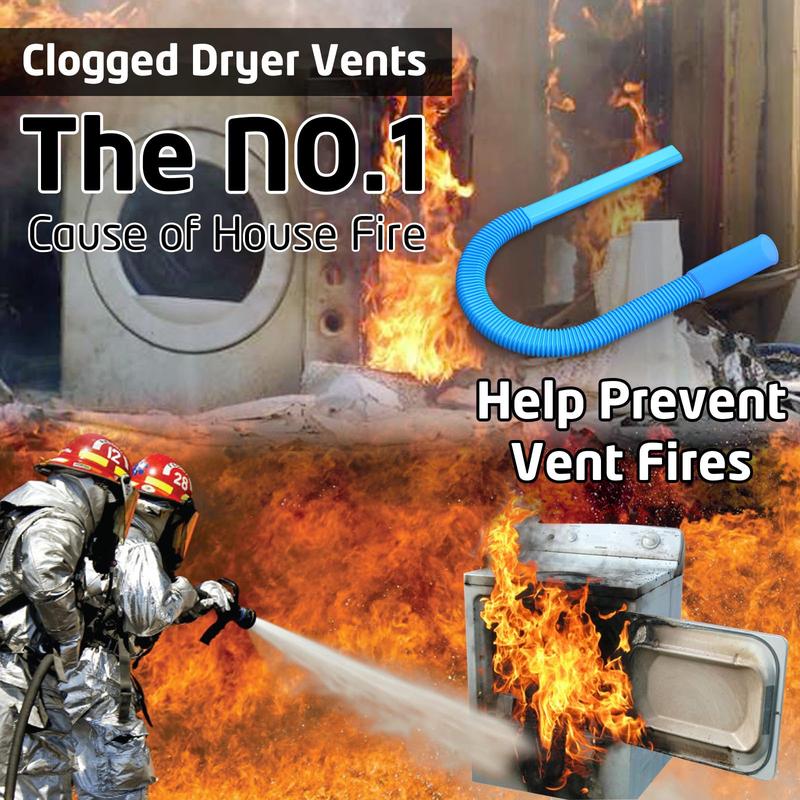 🔥SELLING FAST! ⚡ 70K+ SOLD - Dryer Vent Cleaner Kit