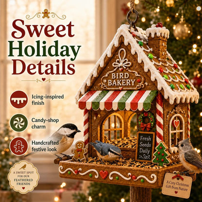 🎄 Christmas Bird Feeder CollectionTM – Festive Hanging Garden Feeders for Wild Birds