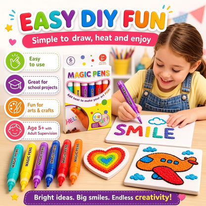 💥LAST DAY BUY 1 GET 1 FREE!!🎁🔮Magic Pen – Draw 3D with one stroke!🎄DIY Bubble Magic Drawing Pens