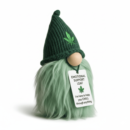 🔥Last Day 49% OFF - 🌿💚 Emotional Support Weed Gnome – Your Little Cannabis Companion