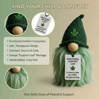 🔥Last Day 49% OFF - 🌿💚 Emotional Support Weed Gnome – Your Little Cannabis Companion