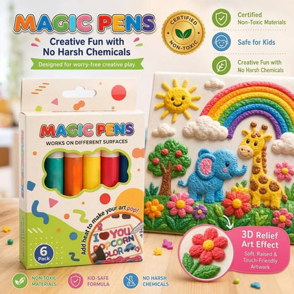 💥LAST DAY BUY 1 GET 1 FREE!!🎁🔮Magic Pen – Draw 3D with one stroke!🎄DIY Bubble Magic Drawing Pens
