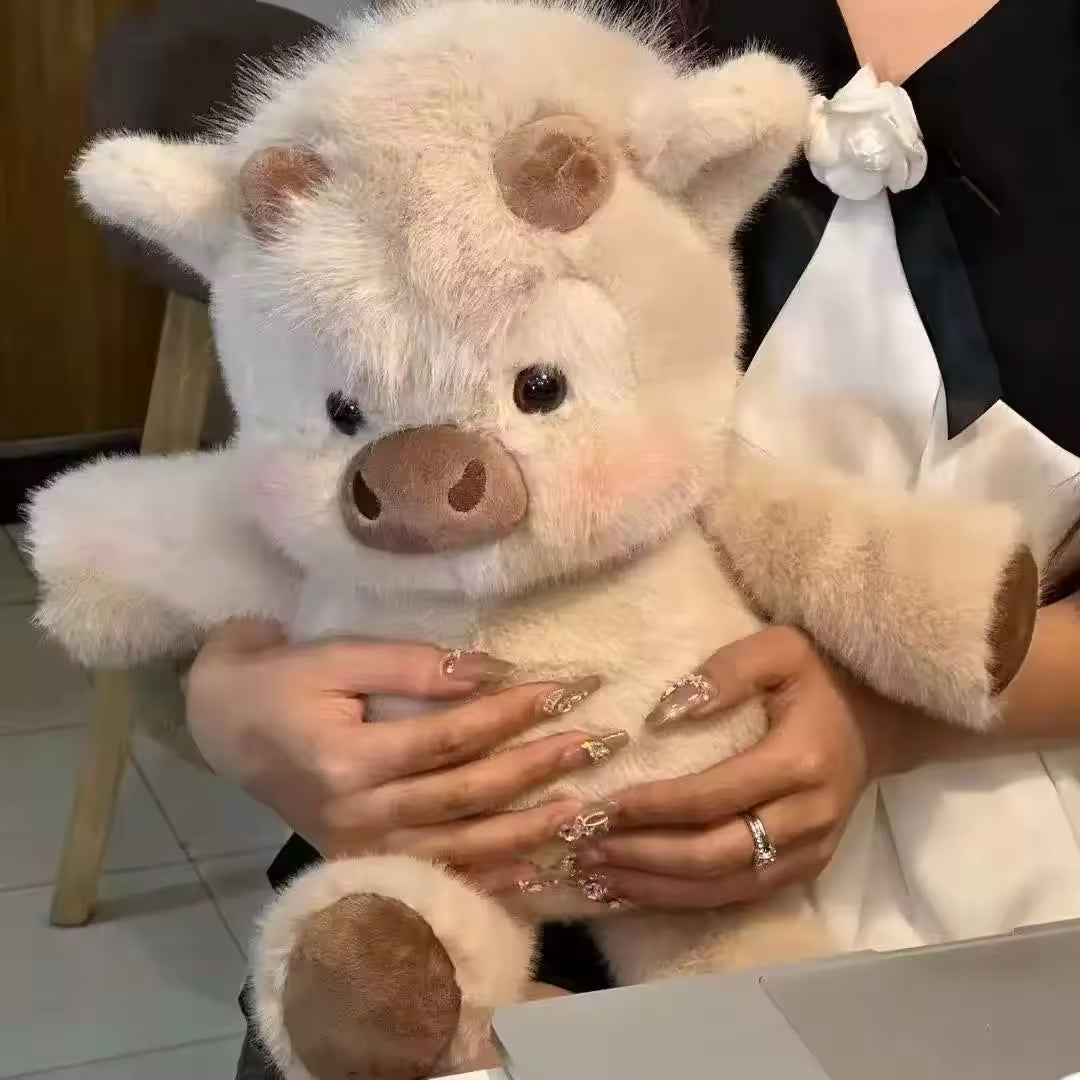 Chubby Highland Cow Plushie