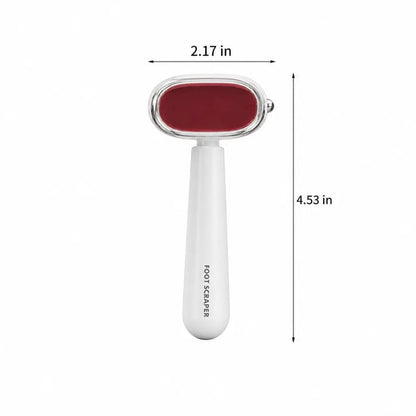 Dual‑Sided Foot Callus Remover, Stainless Steel Blade Foot Scraper 🦶