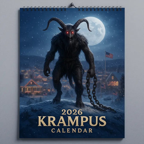 🎄👹 2026 Krampus Wall Calendar