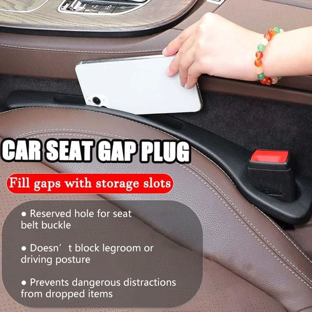 🔥Last Day 50% OFF 🚗 Car Seat Gap Plug with Storage Slot