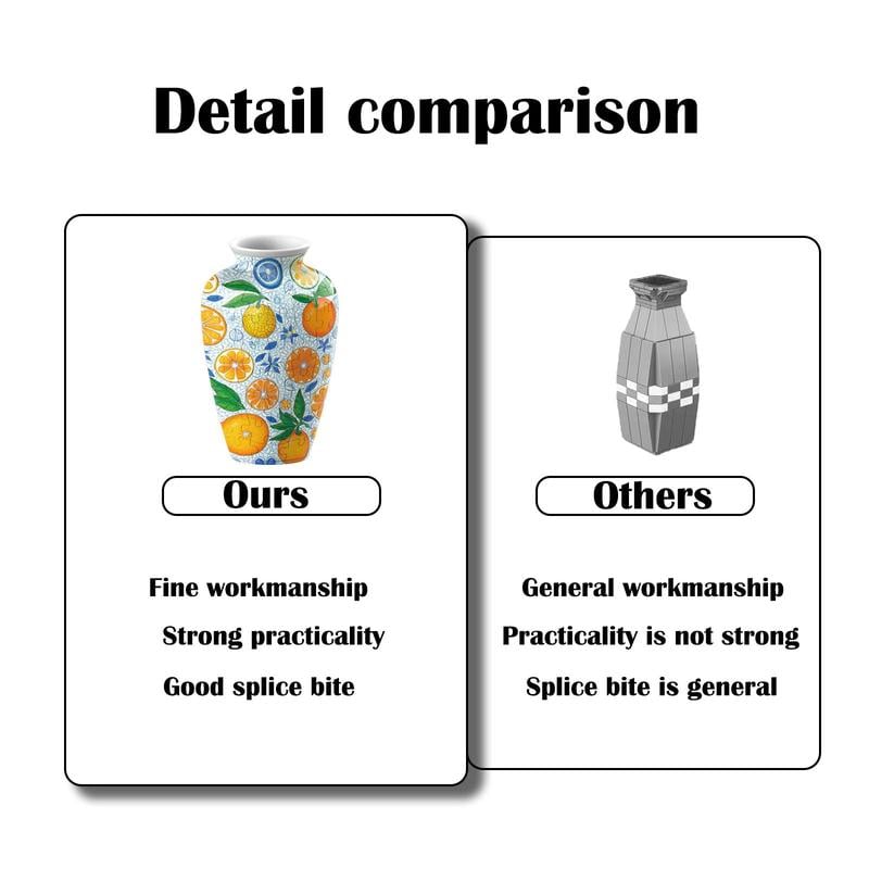 3D Puzzle Vase for Adults & Kids