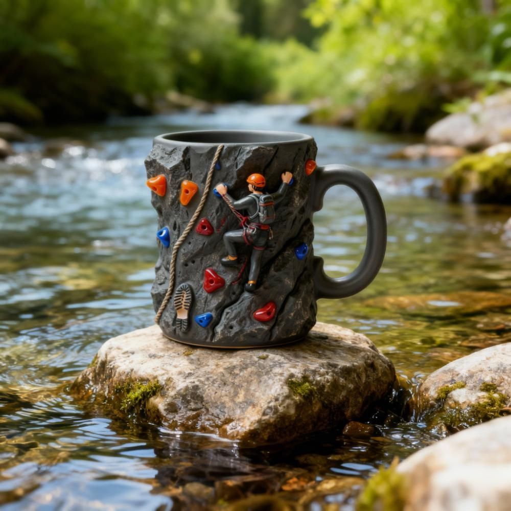 Climbing Coffee Cup