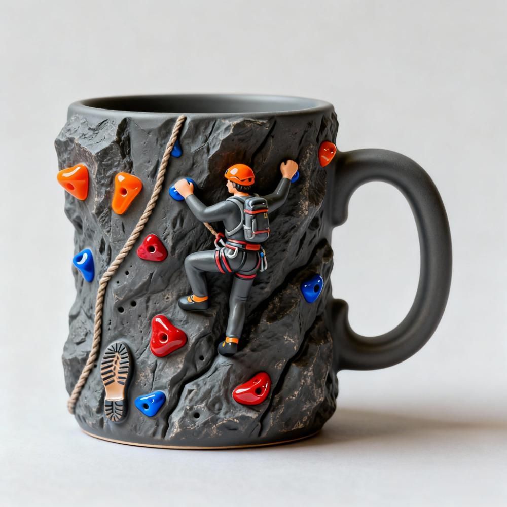 Climbing Coffee Cup