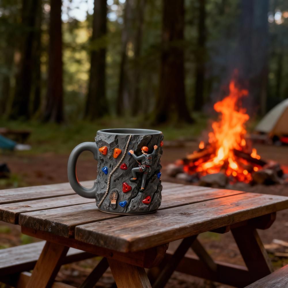 Climbing Coffee Cup