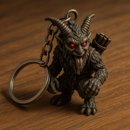 😈🔑Krampus Keychain Pendant