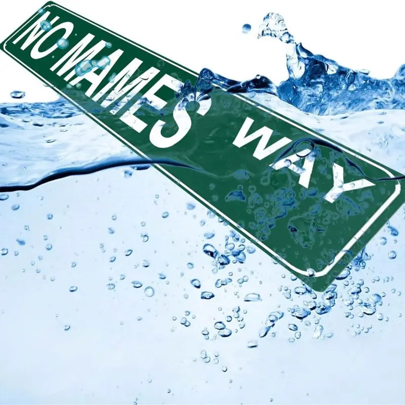 Funny Vintage Sign No Mames Way Aluminum Sign Street Sign modern Metal Sign for Home Bar Coffee Garden Indoor Ourdoor Room Decor wall Gift 4"*16"