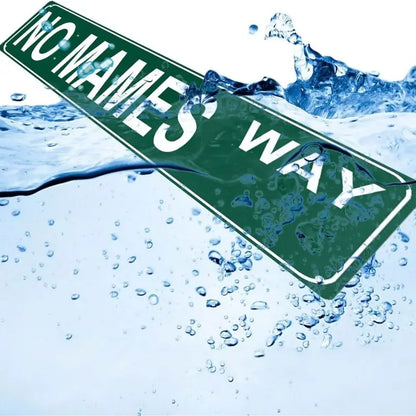 Funny Vintage Sign No Mames Way Aluminum Sign Street Sign modern Metal Sign for Home Bar Coffee Garden Indoor Ourdoor Room Decor wall Gift 4"*16"