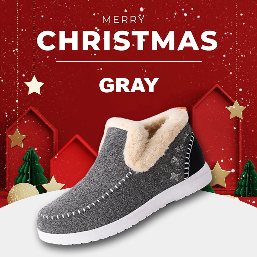 🔥Christmas Day Sale OFF🔥 - Kickly Orthopedic Fleece Slip-On Boots