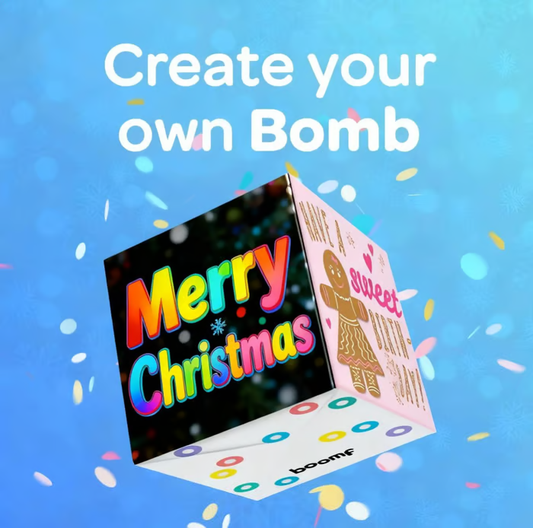 🔥LAST DAY 50% OFF💥Boomf Bomb 3D Exploding Confetti Card - The Ultimate Surprise in a Cube! 🎉