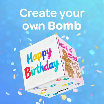 🔥LAST DAY 50% OFF💥Boomf Bomb 3D Exploding Confetti Card - The Ultimate Surprise in a Cube! 🎉
