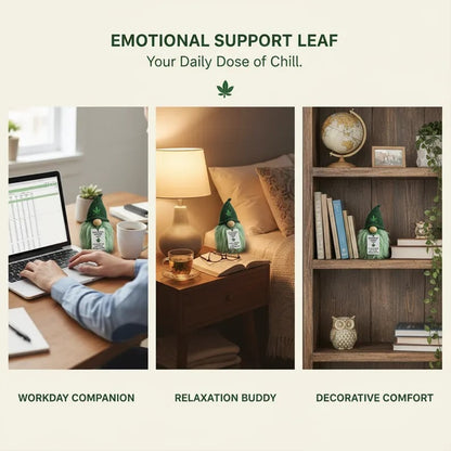 🔥Last Day 49% OFF - 🌿💚 Emotional Support Weed Gnome – Your Little Cannabis Companion
