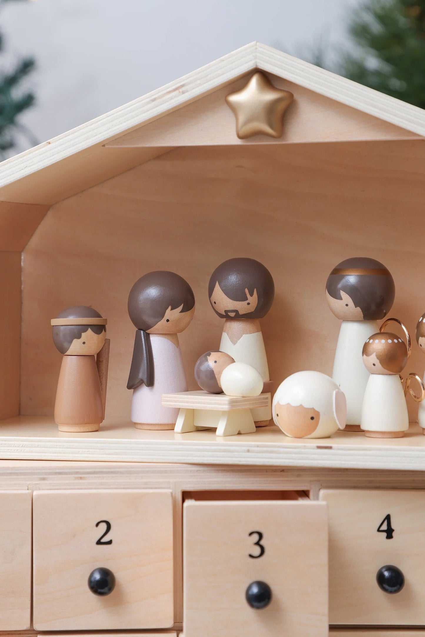 🙏Jesus's Fans Get 50% OFF- ✝️ The Rescuer – Nativity Advent Set（Free Shipping）