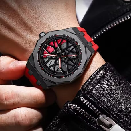 2025 New Fashion Wheel Rim Watch