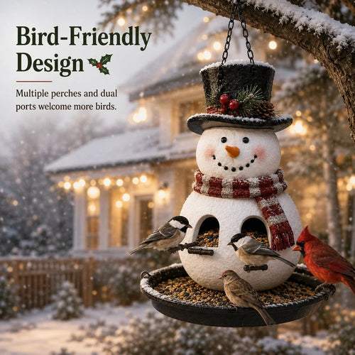 🎄 Christmas Bird Feeder CollectionTM – Festive Hanging Garden Feeders for Wild Birds