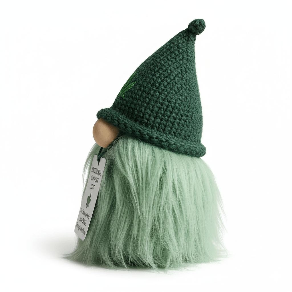 🔥Last Day 49% OFF - 🌿💚 Emotional Support Weed Gnome – Your Little Cannabis Companion
