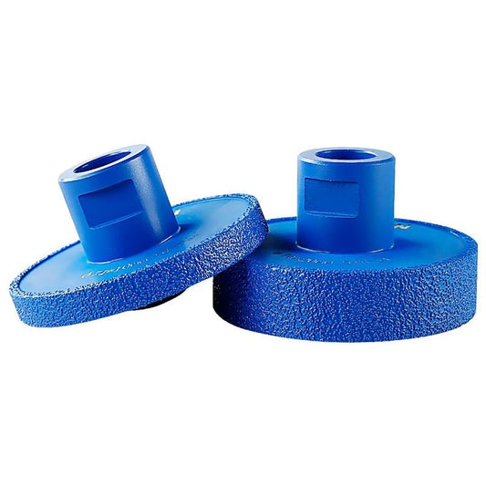 Diamond Flat Grinding Wheel - Marble/Tile Grooving & Grinding Disc for Stone, Countertop Edges - Angle Grinder Tool 5/8-11 Heavy Duty