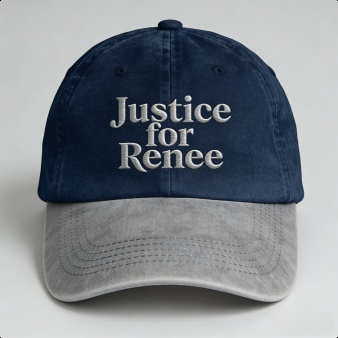 Renee's Justice Cap - With fabric as a shield, speaking out for every justice that has been betrayed.