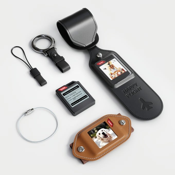 ⚡Super Fast Delivery⚡PhotoTag: E-Ink Tracker, Your Items, Your Style