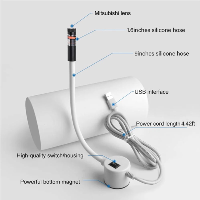 Magnetic Positioning Quilting Light for Sewing Machine