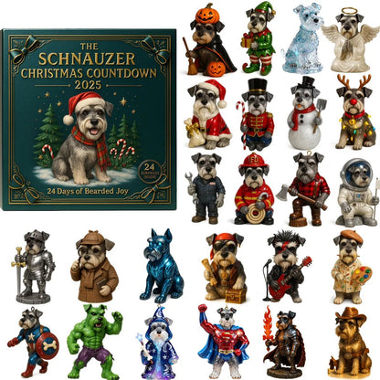 🔥Limited Edition, Only 100 Sets Left! - 🐾The Schnauzer Christmas Advenrt Calendar 2025