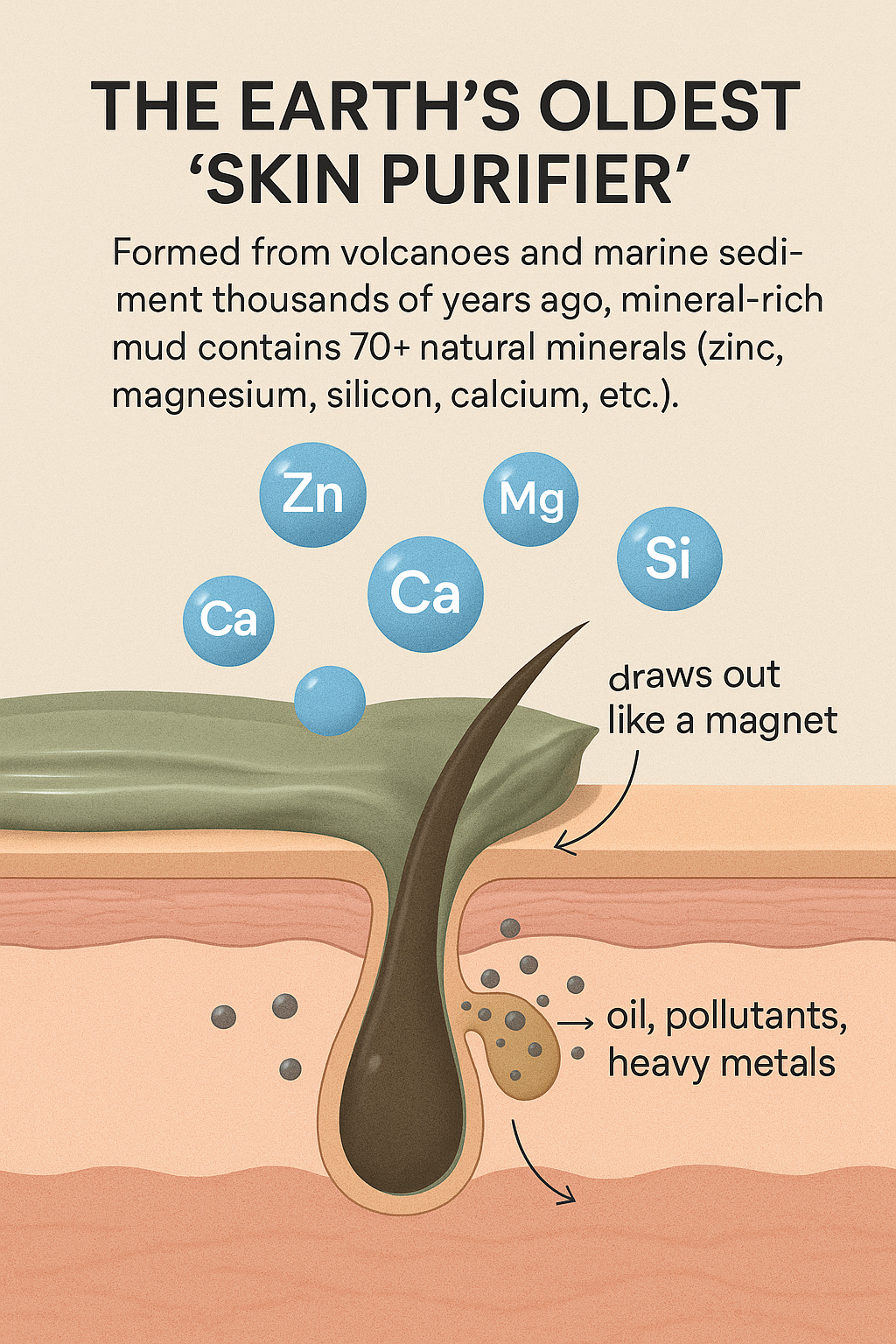 🔥Up to 80% discount🔥"Unlock Clear, Smooth Skin with  Recovery Mud Mask – Nature’s Healing Power"