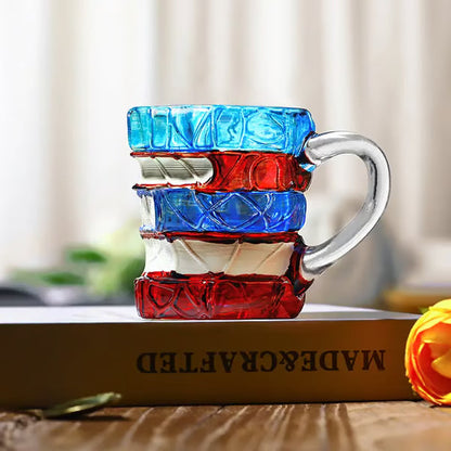 ⏰Christmas Limited Sale 49% OFF!!📚3D Painted Book Mug🍵