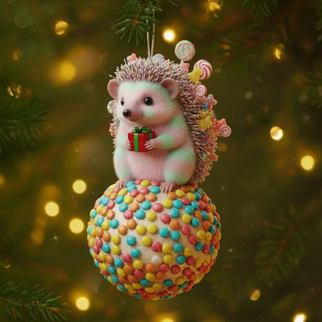 🎄🦌 Christmas Animal Ornament Balls