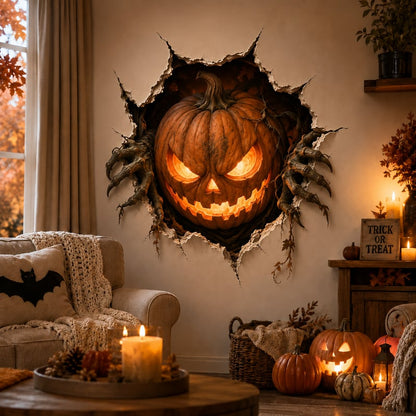 🔥Last Day 49% OFF-Halloween Break-In 3D Wall Decals