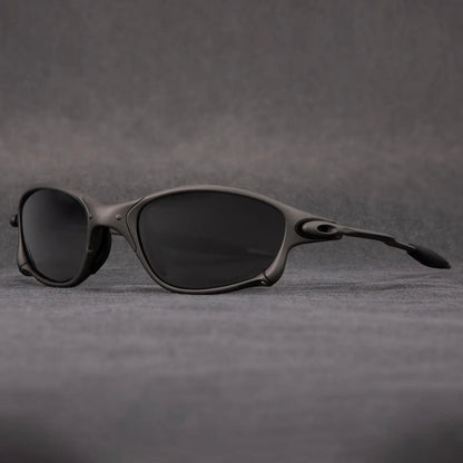 Liquid Metal Y2K Polarized Sunglasses