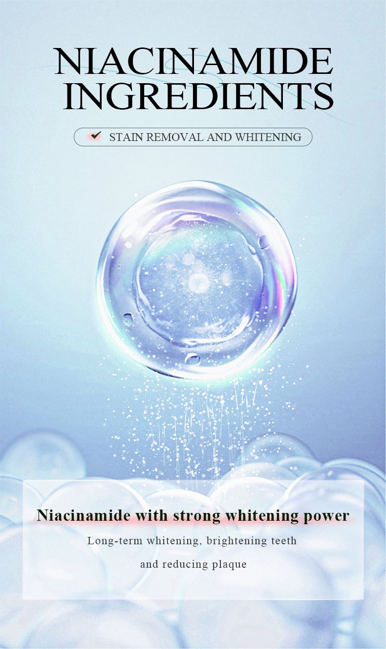 🔥Last Day 49% OFF🔥 - 🦷 Niacinamide Whitening Toothpaste - For Healthier, Whiter Teeth!