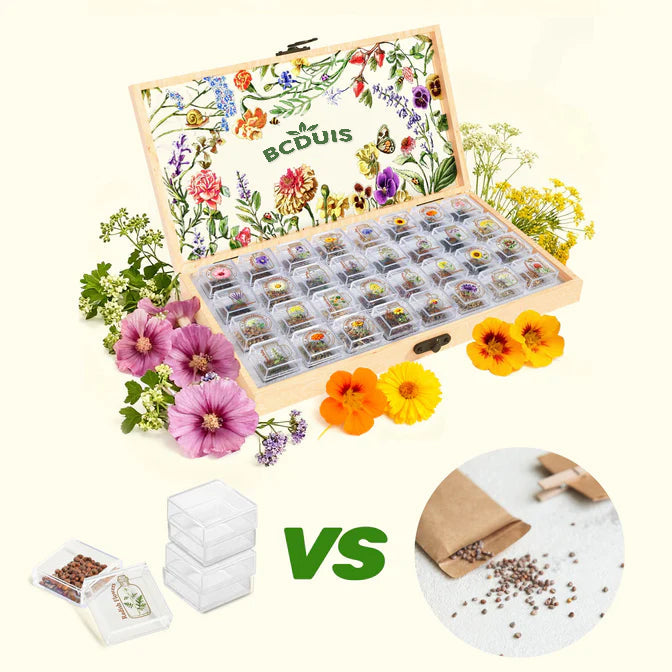 Edible Flower Seed Bank 2026 – 32 Non-GMO Varieties