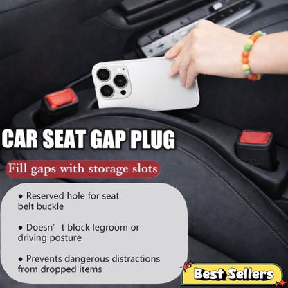 🔥Last Day 50% OFF 🚗 Car Seat Gap Plug with Storage Slot