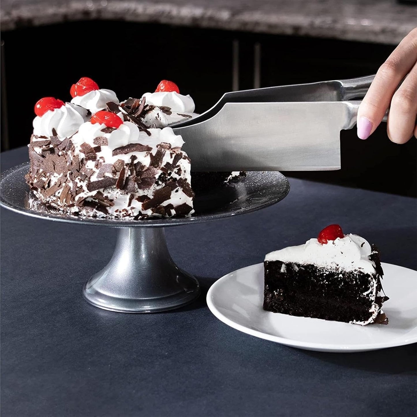 Cutter Slicer, Multi-Function Pie Pastry Divider, Stainless Steel, Essenntial Kitchen Tool🍰