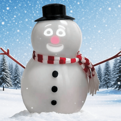 🎅Christmas Sale 49% Off ⛄️FrostByte (Mr. Chill) Talking Animated Blink Snowman with Built in Projector & Speaker Plug'n Play🎄 （FREE SHIPPING)）