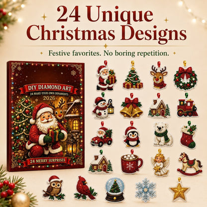 🔥Last Day 49% OFF - 🎄🎅 24 Christmas Ornaments To Make & Hang