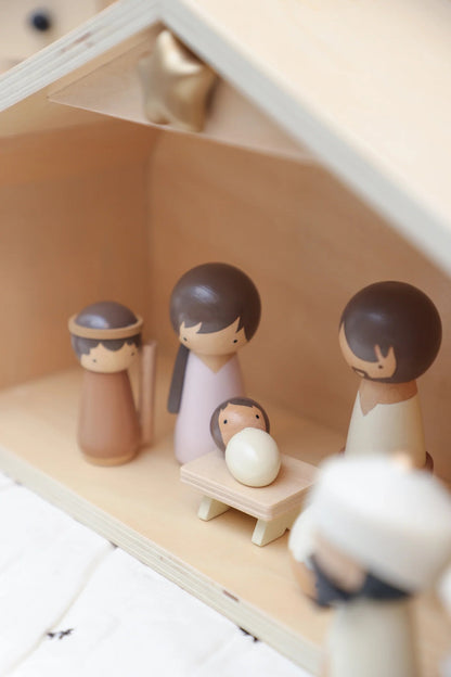 🙏Jesus's Fans Get 50% OFF- ✝️ The Rescuer – Nativity Advent Set（Free Shipping）