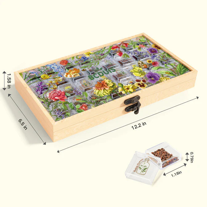 Edible Flower Seed Bank 2026 – 32 Non-GMO Varieties