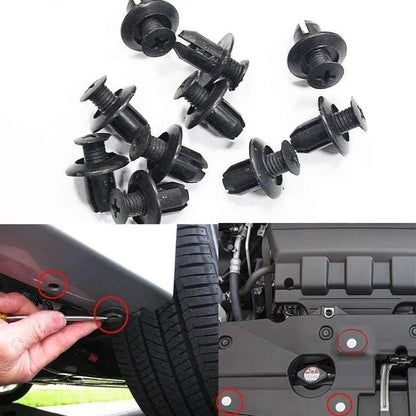 🔥 LAST DAY 49% OFF-100pcs Universal Expansion Screw Clips Set– Suitable For Car Mudguards, Door Panels, C05 C20 C32 B01 D02 A16 automotive parts.