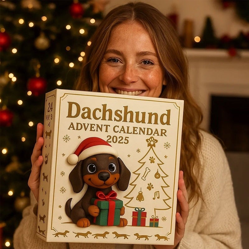 🎄🐾 2025 Dachshund Advent Calendar 🐶✨