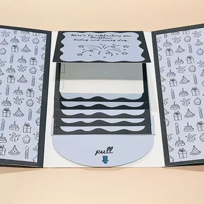 ⏰LAST DAY 50% OFF - 2026 New🎅🎁 Waterfall Christmas Gift Card Booklet 💳✨