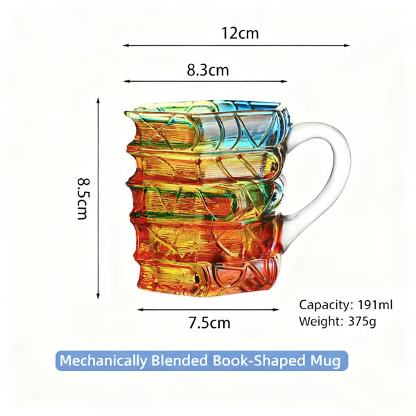 ⏰Christmas Limited Sale 49% OFF!!📚3D Painted Book Mug🍵