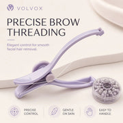 🔥LAST DAY 49% OFF - VOLVOX Precise Brow Threading Tool